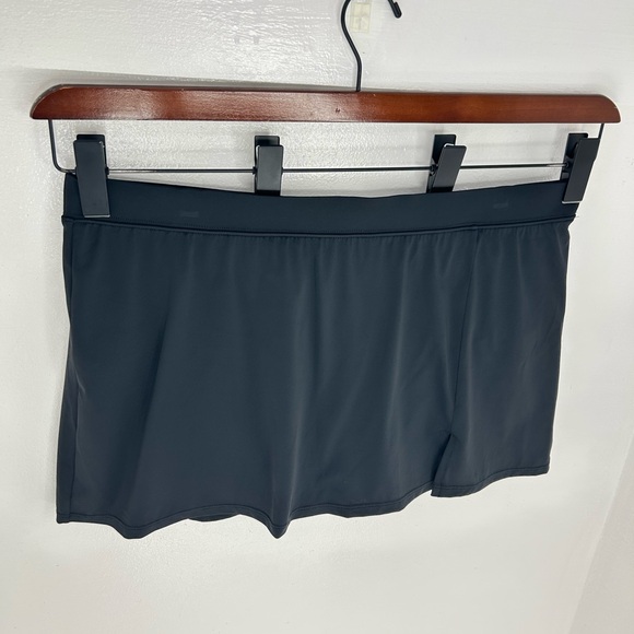 BAL HARBOUR‎ Black Swim Skirt Size XL Beach Summer Pool Full Coverage UPF 50 - Picture 4 of 11